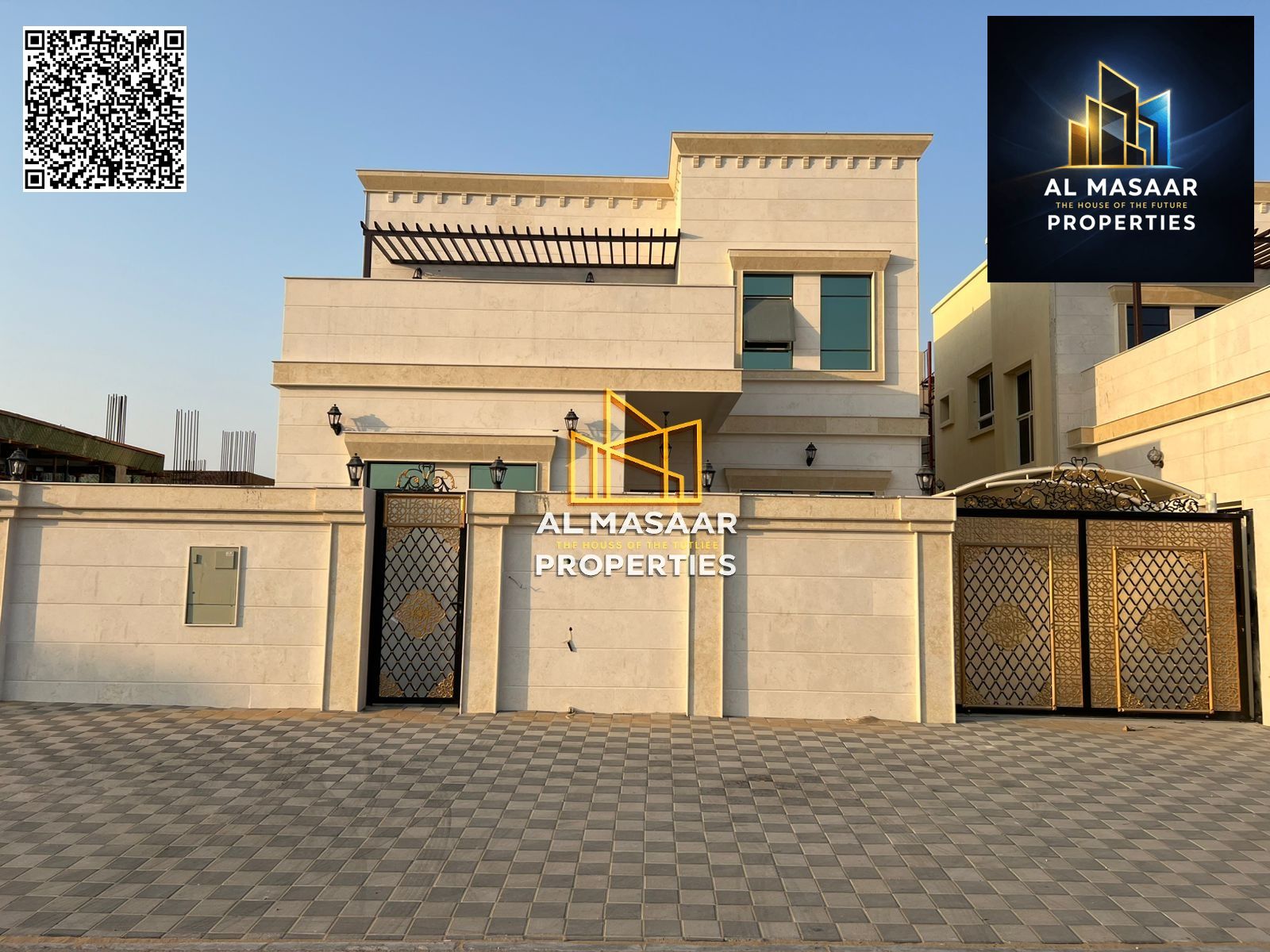 Villa for sale at an excellent and negotiable price. It features a large yard, freehold ownership for life for all nationalities, and easy bank financ