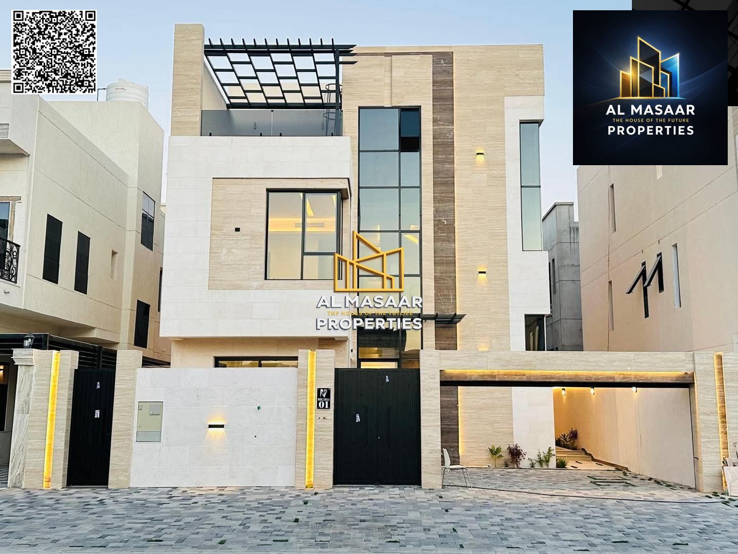 Fully furnished villa with pool and elevator, including electricity, water, and air conditioning. Freehold ownership for all nationalities.
