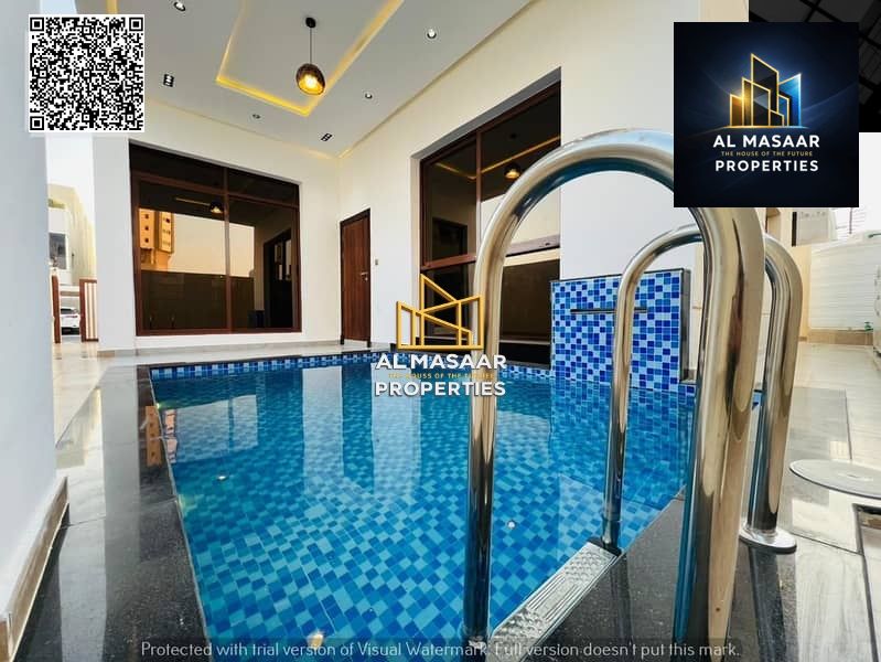 Villa for sale in Al-Amrah Gardens area, fully furnished with electricity, water, and air conditioning. Freehold ownership available to all nationalit