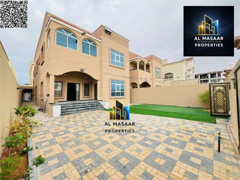 Villa for sale in Al Muwaihat, large area, includes electricity, water and air conditioning, freehold ownership for all nationalities