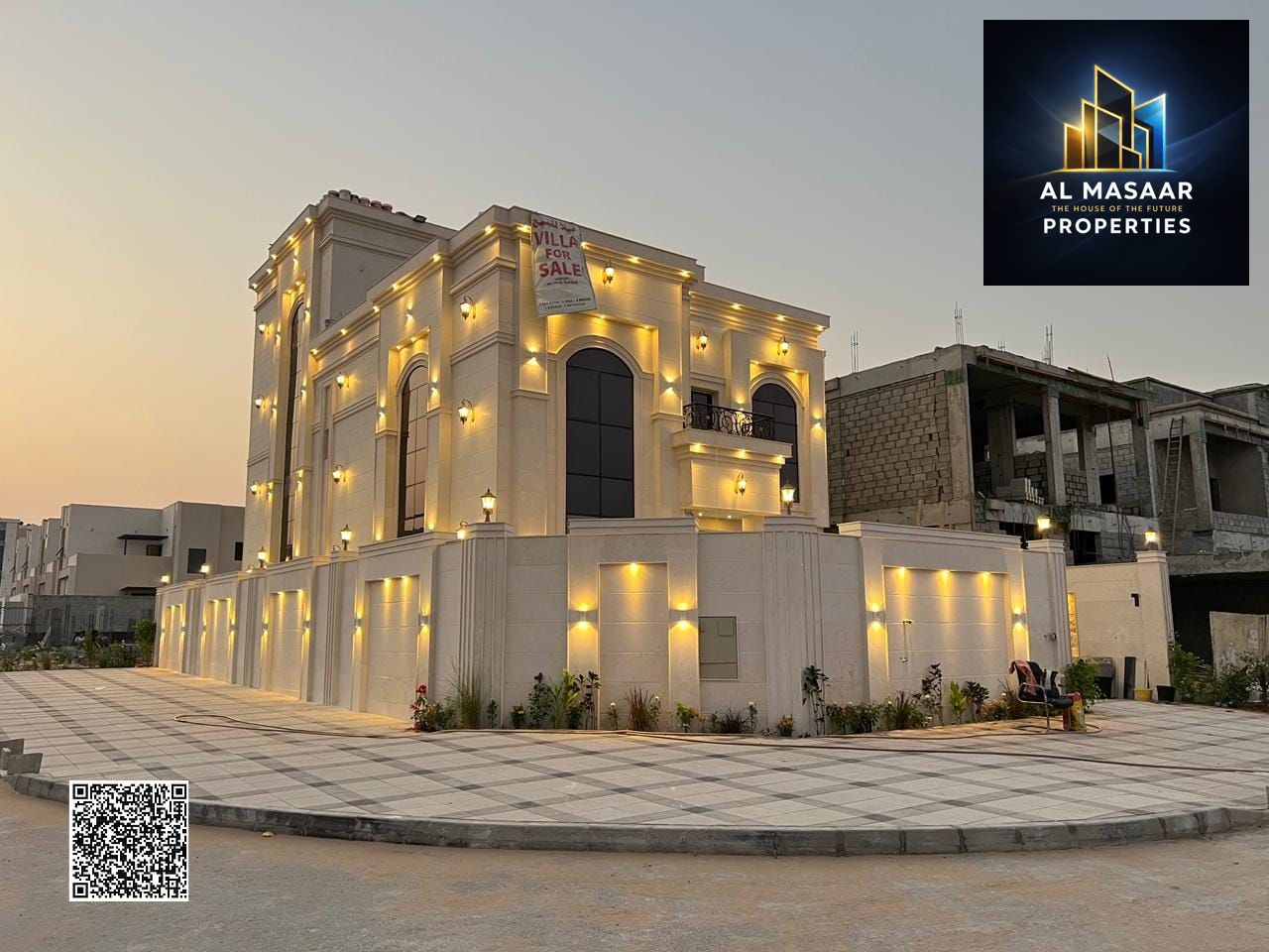 Luxury villa in Al-Hilu 2 at a special price including registration fees