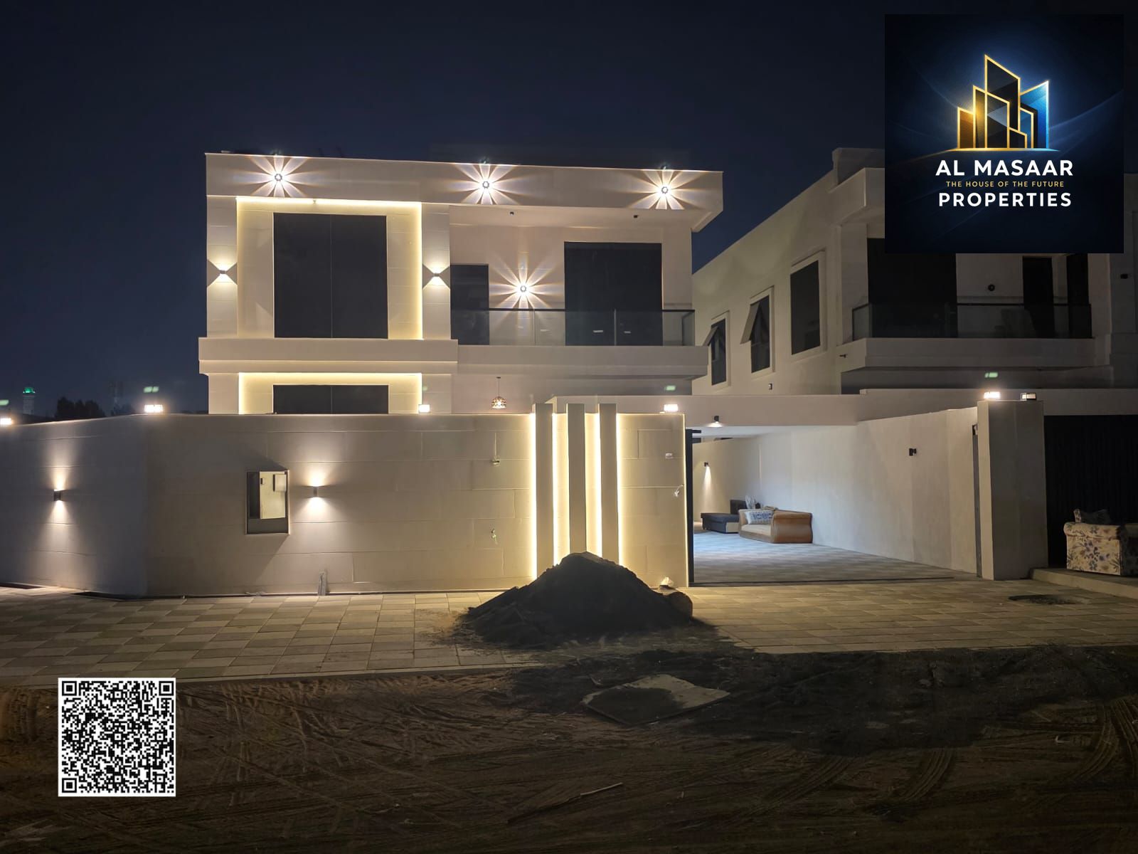 Take advantage of this exceptional opportunity to own a luxurious villa with an elegant architectural design. The price is attractive and includes air
