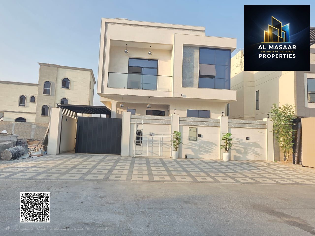 Your chance at a very special price: a 5-bedroom villa with a swimming pool in Al-Haliyo 2, featuring high-end finishes, freehold ownership for all na