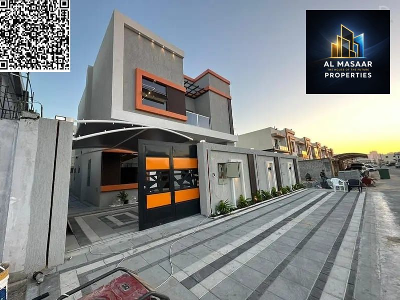 Luxury modern villa with the finest finishes – price includes registration and ownership fees – in the heart of Ajman