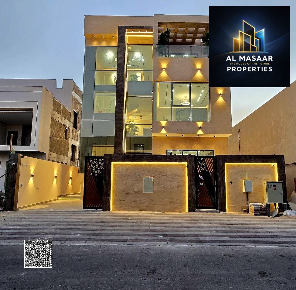 Luxury villa for sale, modern design, including registration, ownership, electricity, and water fees, with bank financing available.