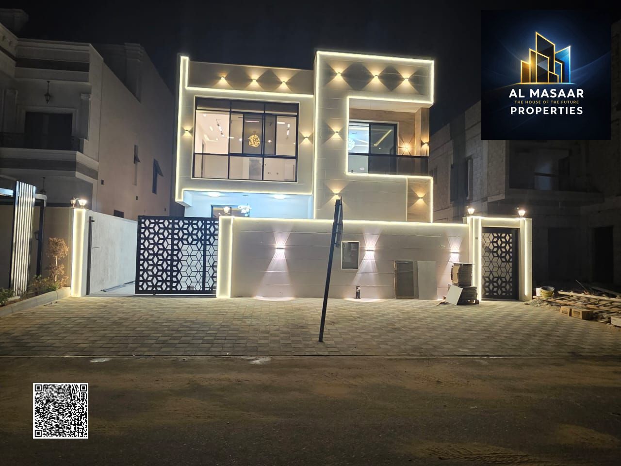 The villa has a private pool. The price includes registration and ownership fees.