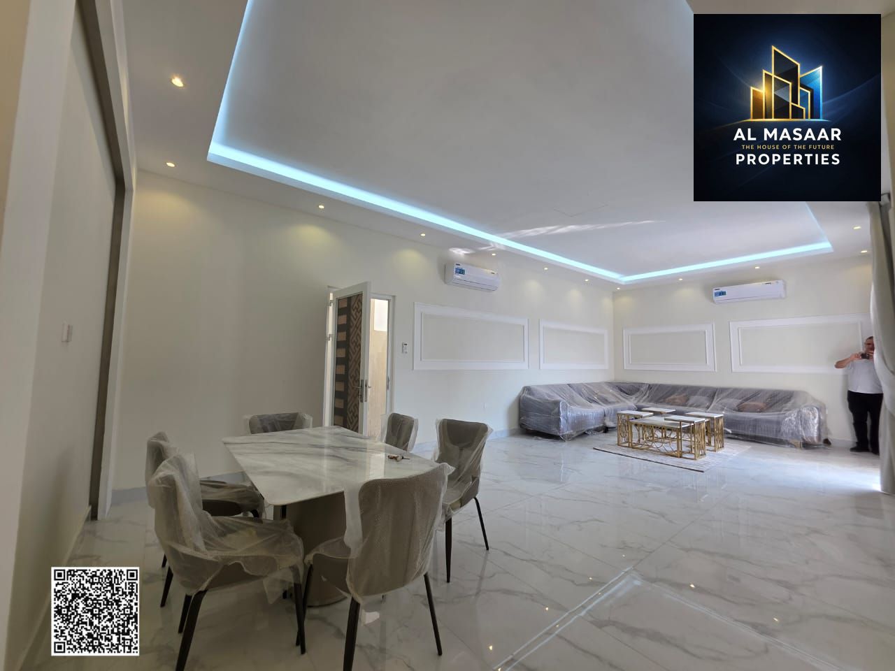 For Sale – Freehold Villa for all nationalities in Umm Al Quwain, including electricity, water, air conditioning, and furniture | Elegant design, quie