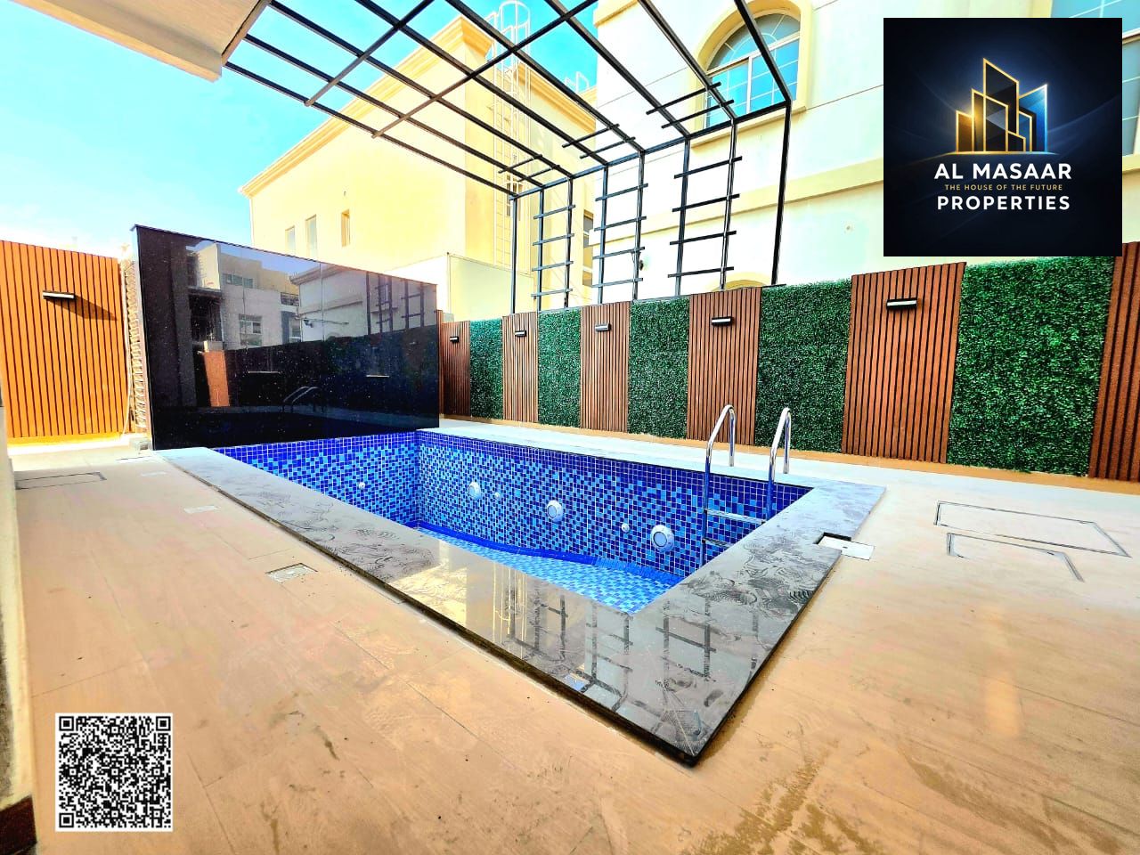 Corner villa next to a mosque, special price for cash purchase, available to all nationalities.