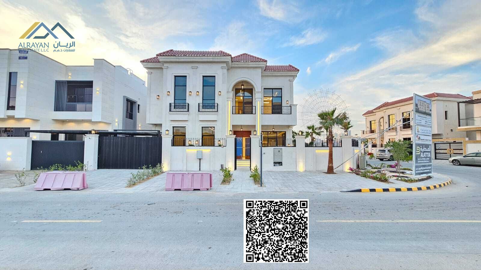 Includes registration and ownership fees, central air conditioning, water and electricity connections, and easy banking facilities.