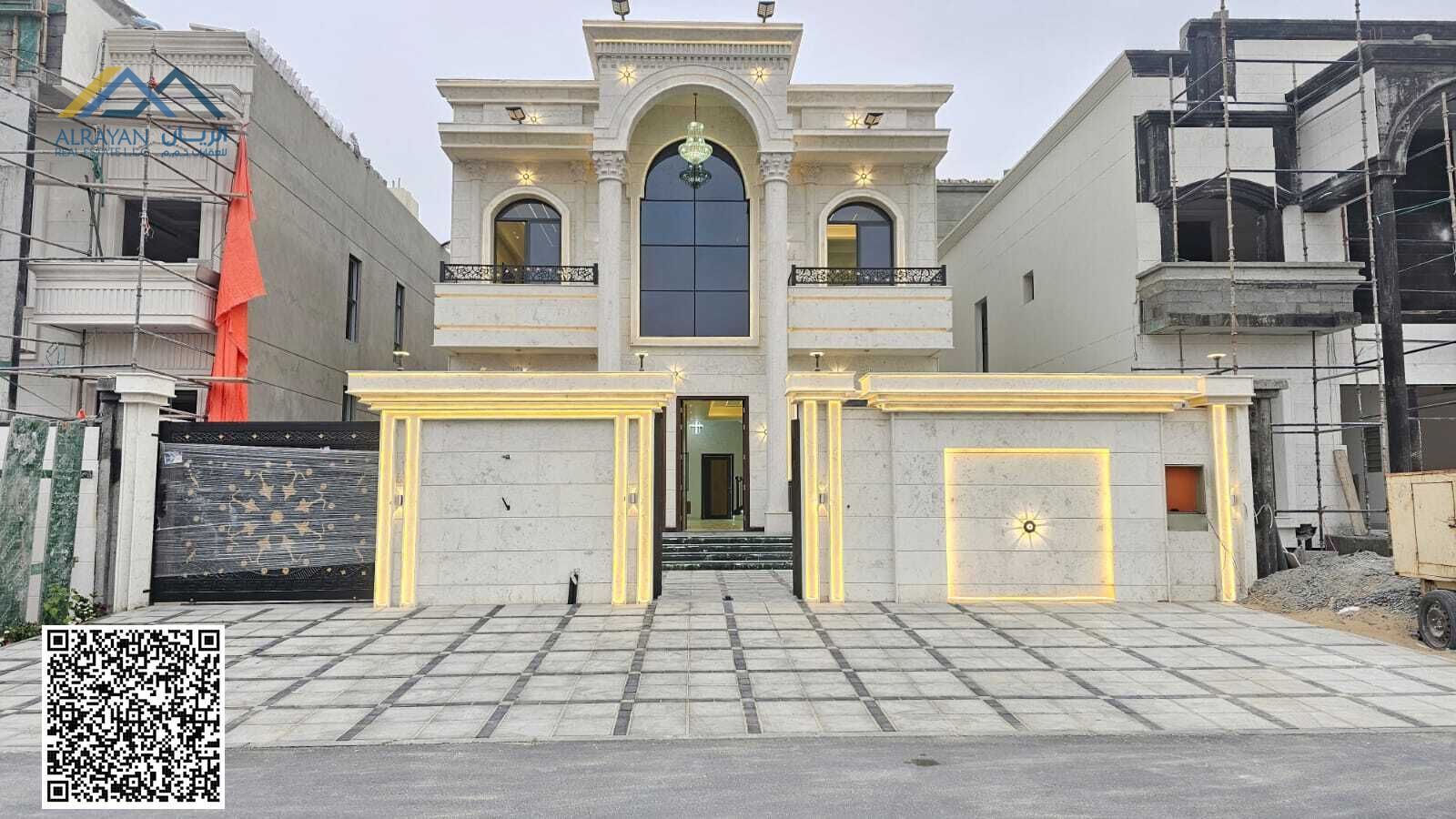 Villa for sale in a prestigious and upscale area, Al Helio 2, Ajman. Own your dream home in the most desirable location, with the finest finishes and