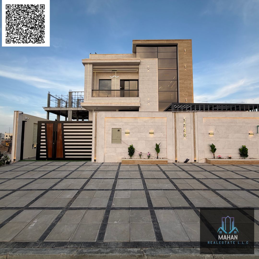 Brand New Modern Design Villa For Sale In Ajman Helio 2