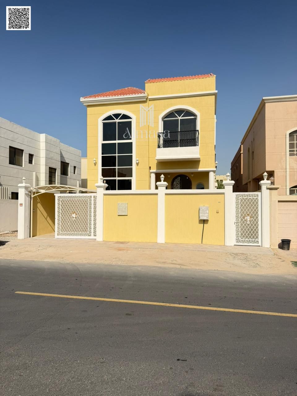 Luxury villa for sale in Rawda 2, prime location, with water, electricity and air conditioning.