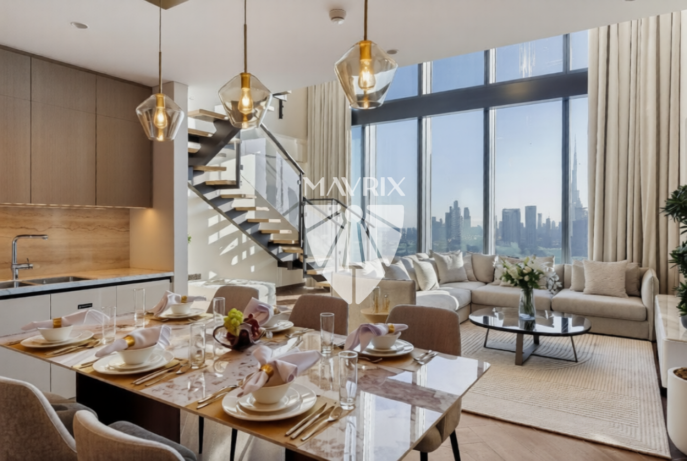 Burj Khalifa View | Fully furnished | Duplex