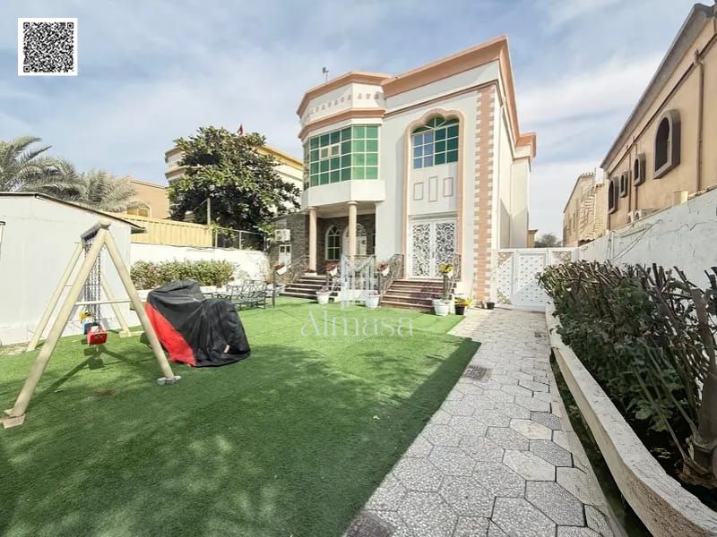 Luxury villa for sale in Al Rawda, prime location, with water and electricity.