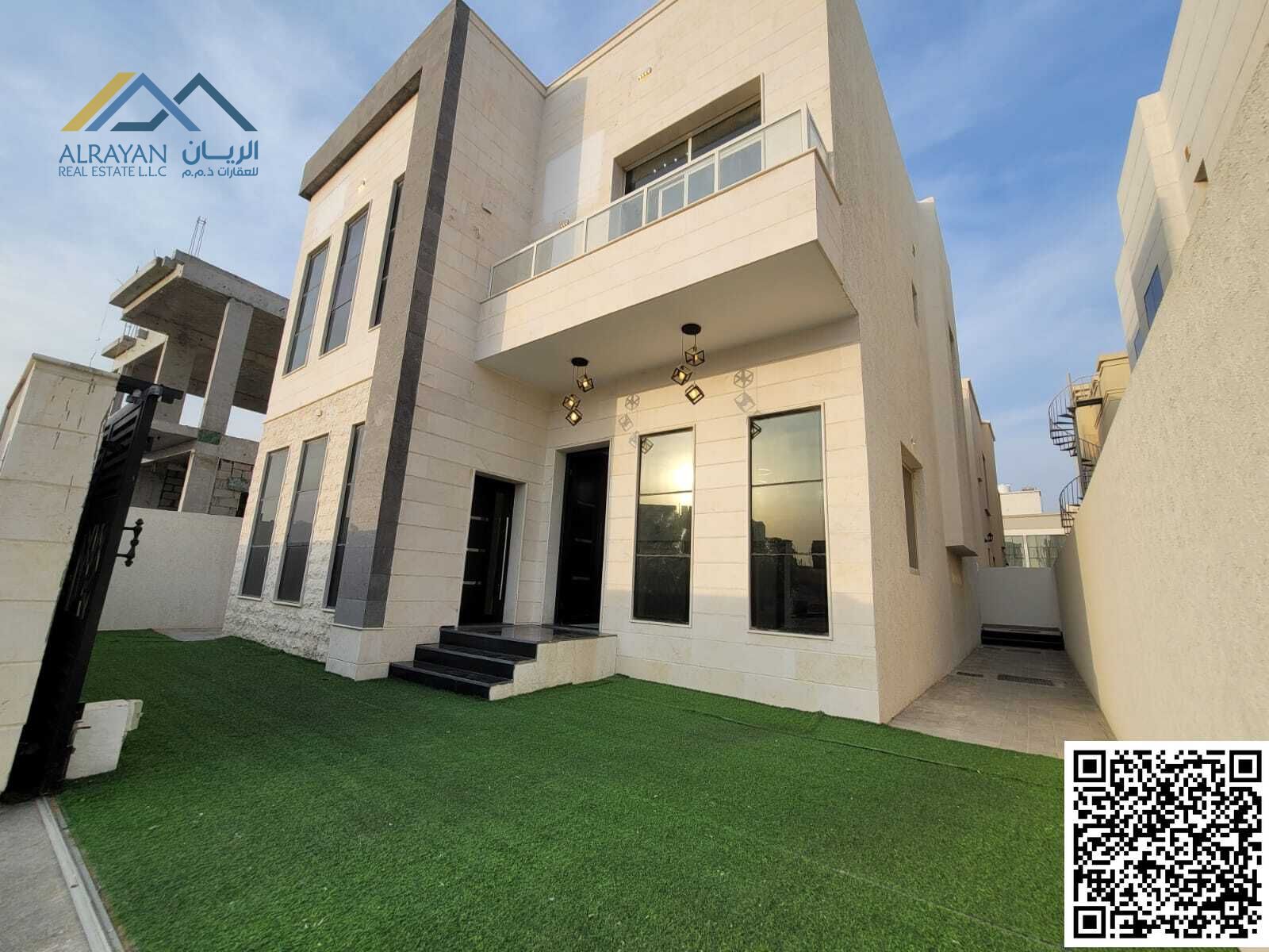 Gardens at the lowResidential villa for sale in Al Zahiaest price