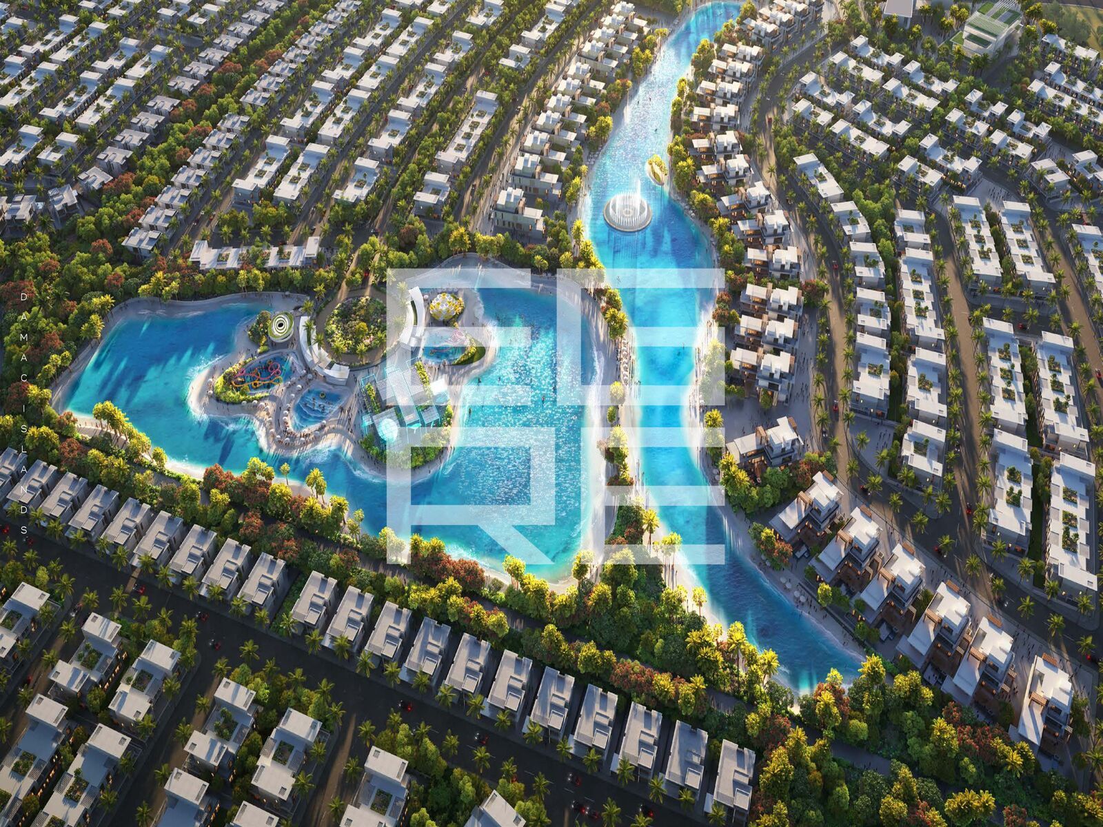One Row from Lagoon | Corner Unit