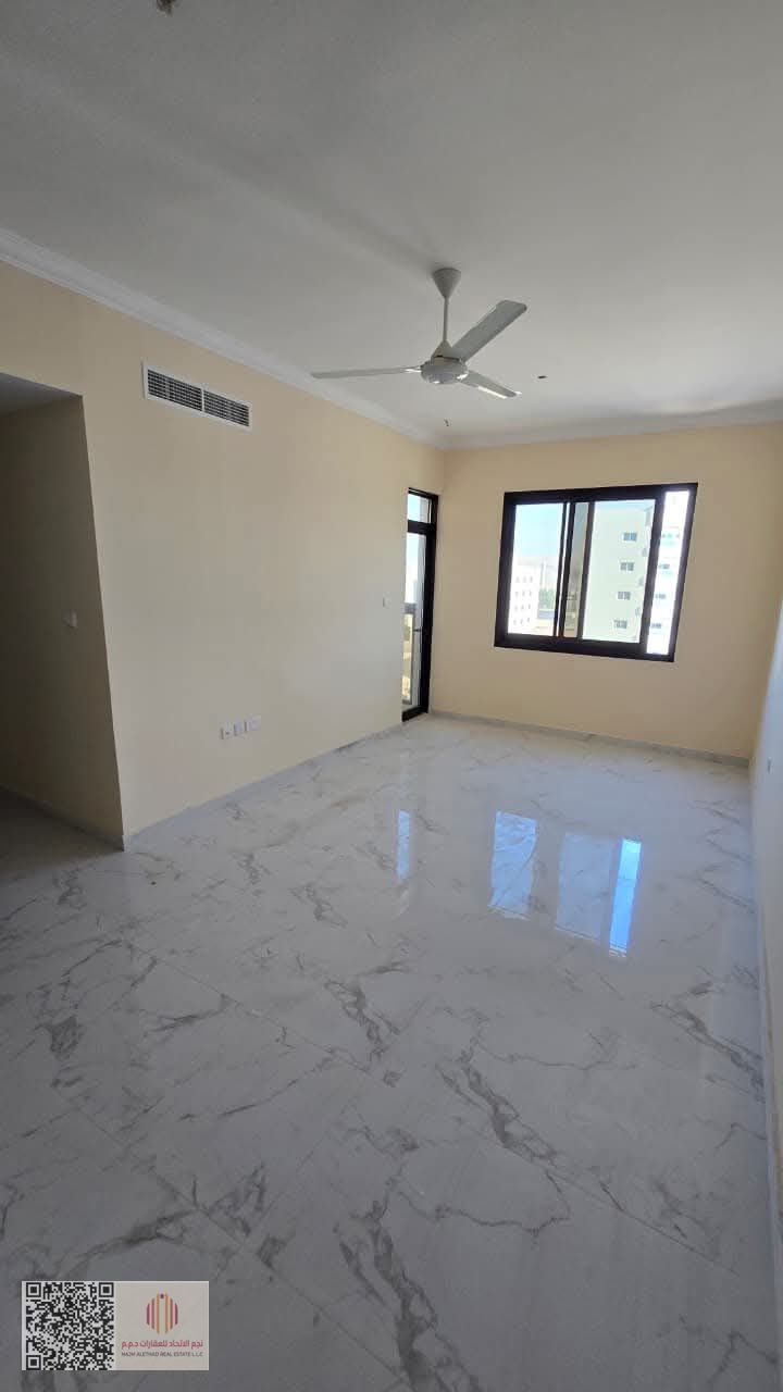 A distinctive annual rental apartment – first occupant in Ajman, Al Jurf 3, located in a lively area close to all services (markets, schools, mosques,