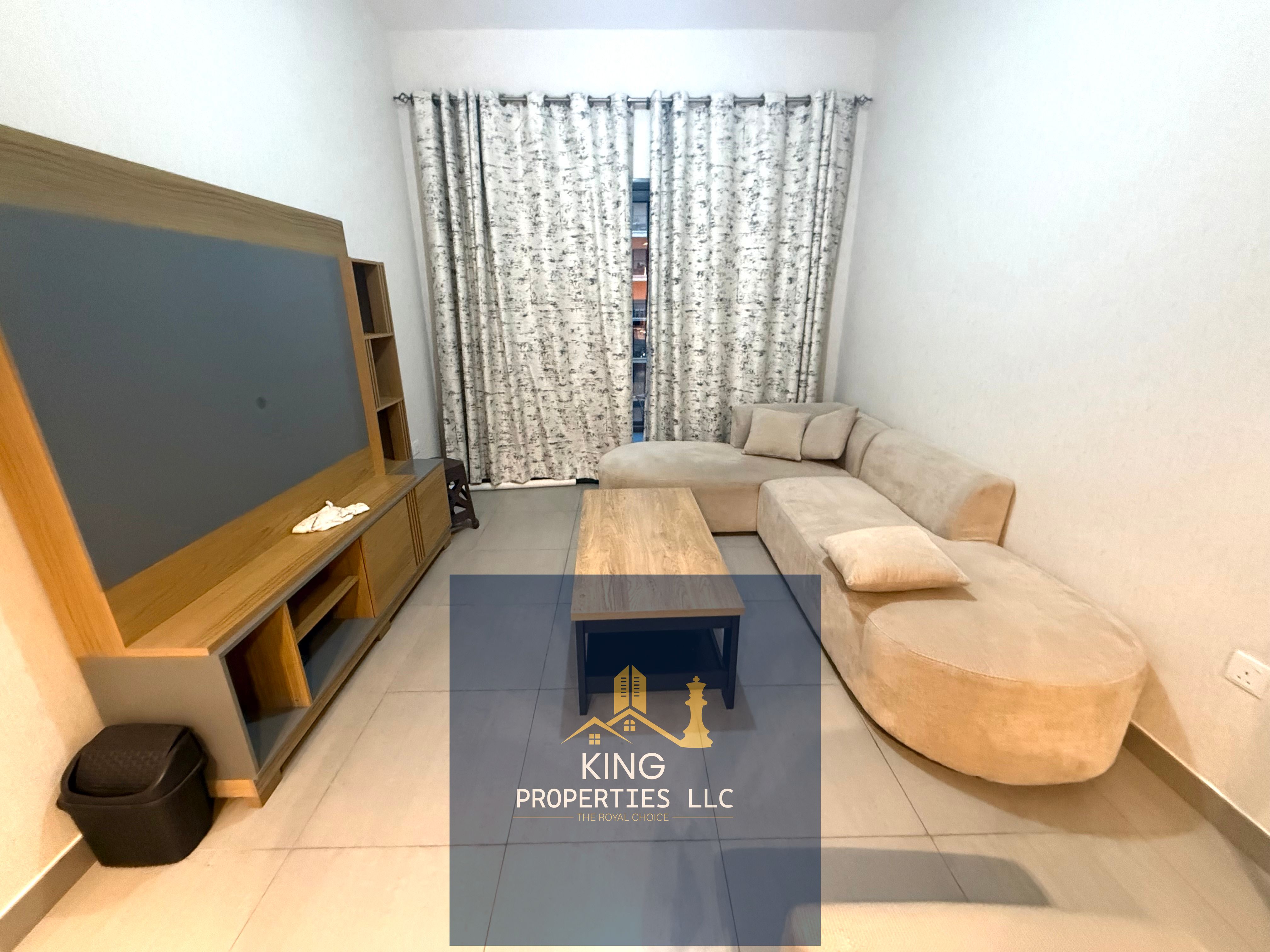 Brand new furnished 1 bhk with balcony for rent Al mamsha Sharjah