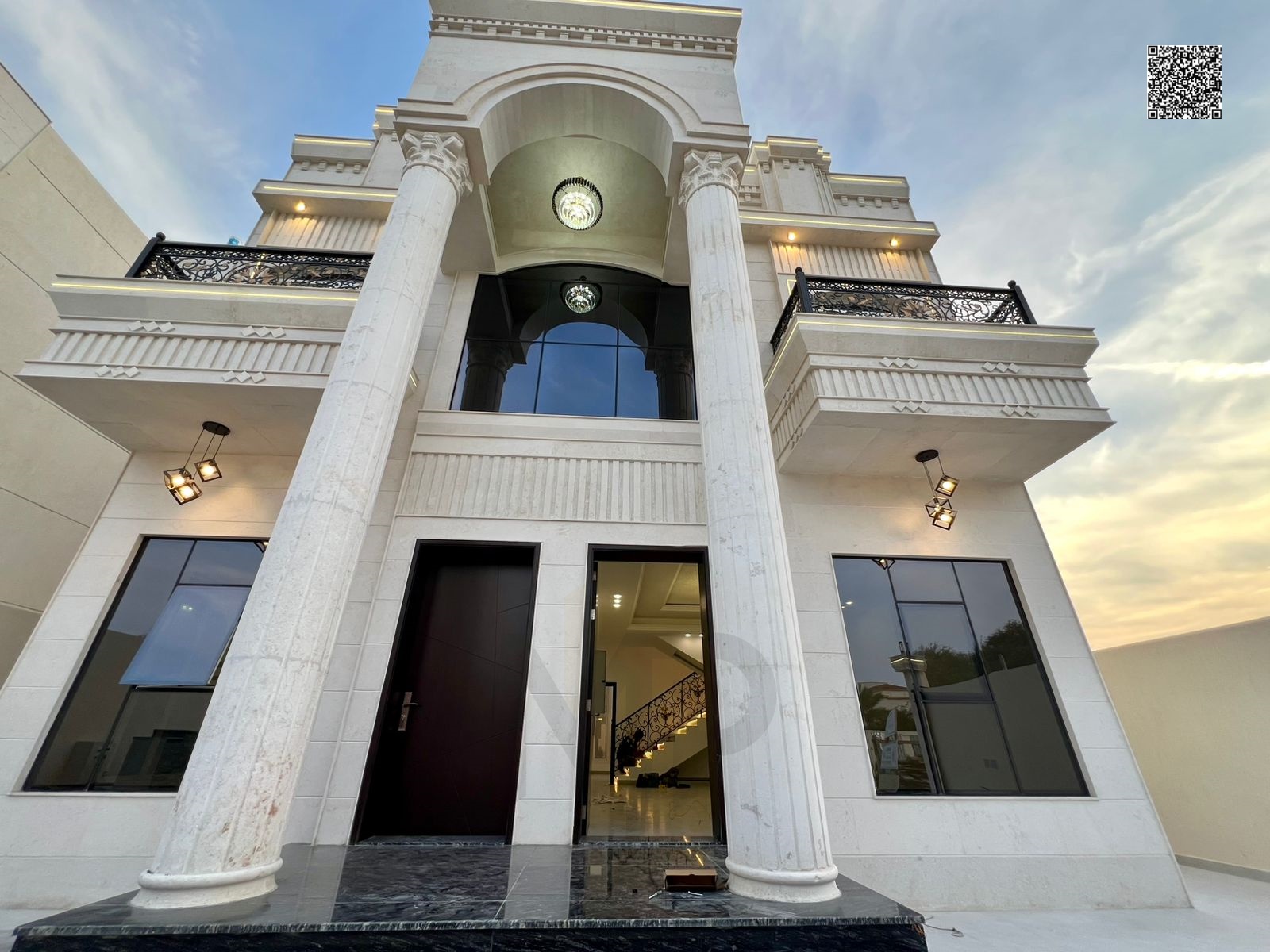 A distinctive villa close to all services and the mosque, with a private pool, offering a comfortable and upscale lifestyle.