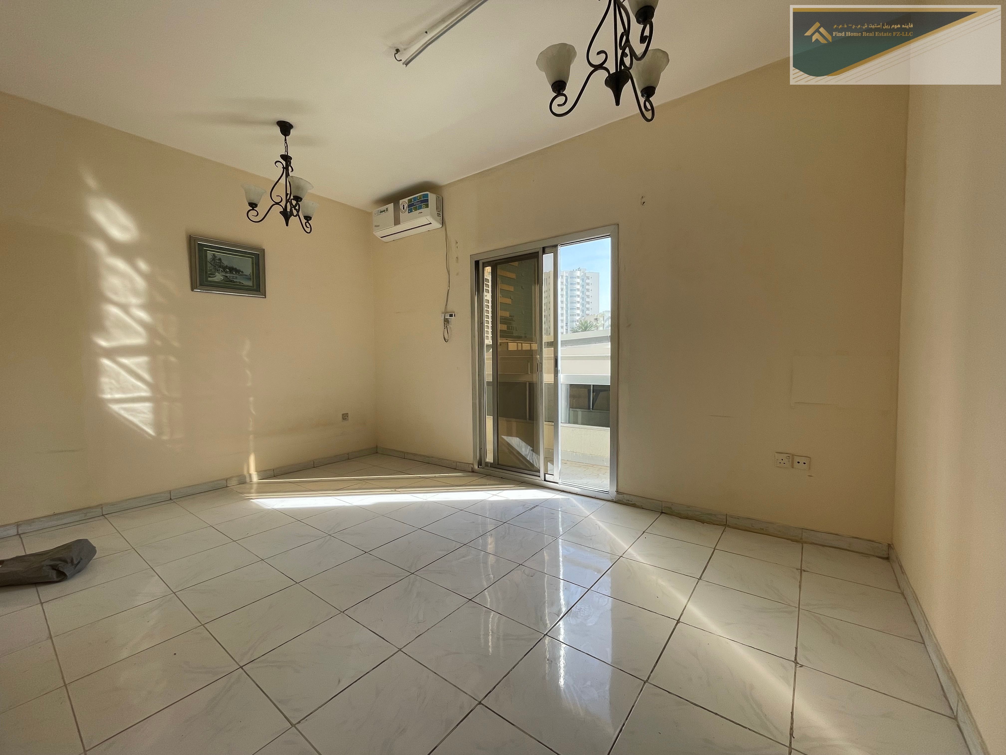 NEAR CORNICHE !!2BHK ONLY FOR FAMILY WITH BALCONY WINDOW AC NEAT AND CLEAN APPARTMENT IS JUST 40k