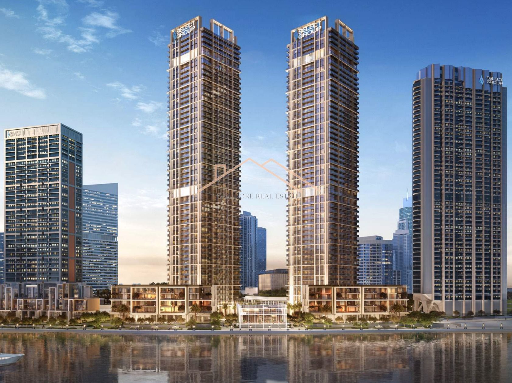 Canal View | High Floor | Tower A
