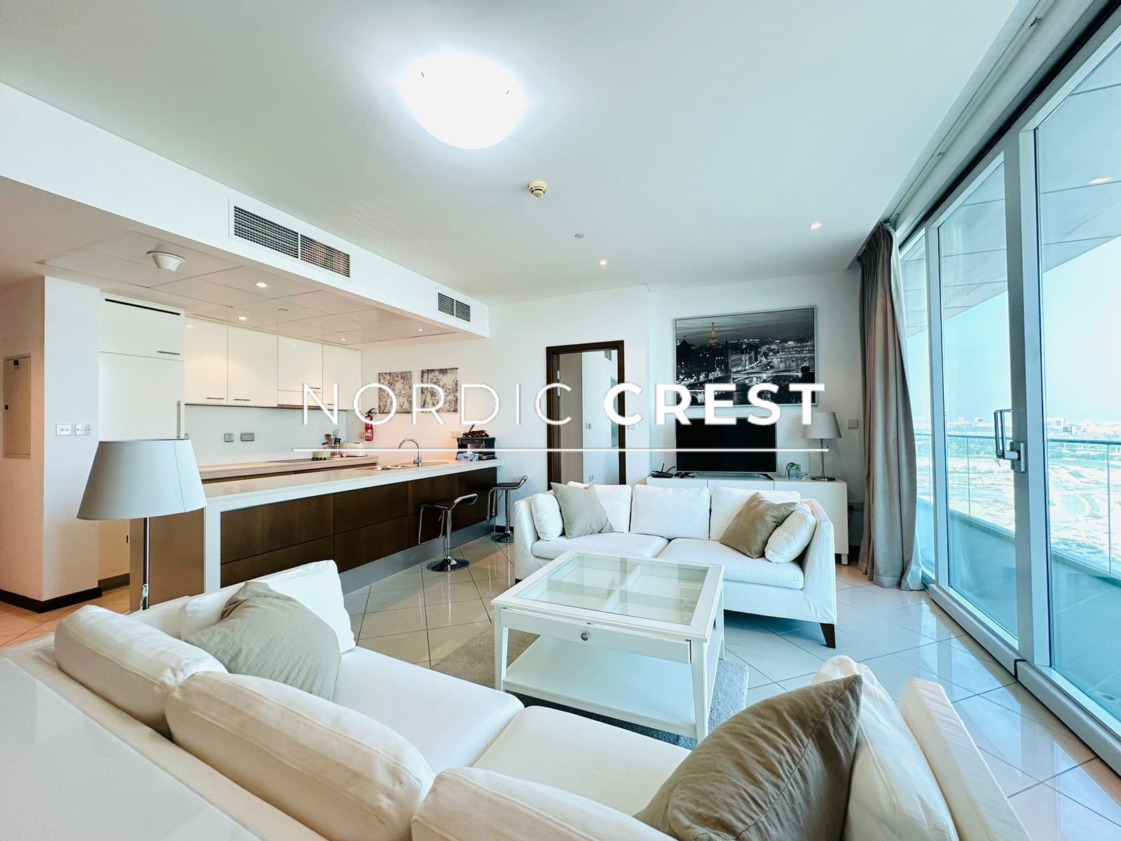 Ready to Move | Furnished 1BR | Golf-Airport View