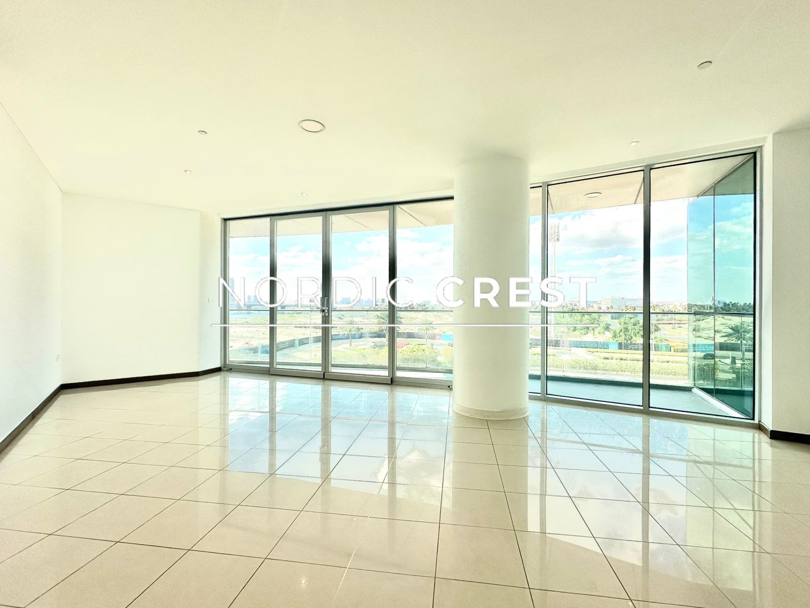 Large 2BR | Creek Views | Wrap Around Balcony