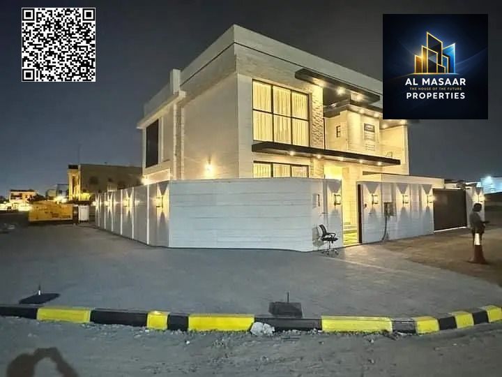 For sale: A fully finished corner villa on two streets, two floors plus a rooftop, including air conditioning, electricity, and water. Price is negoti