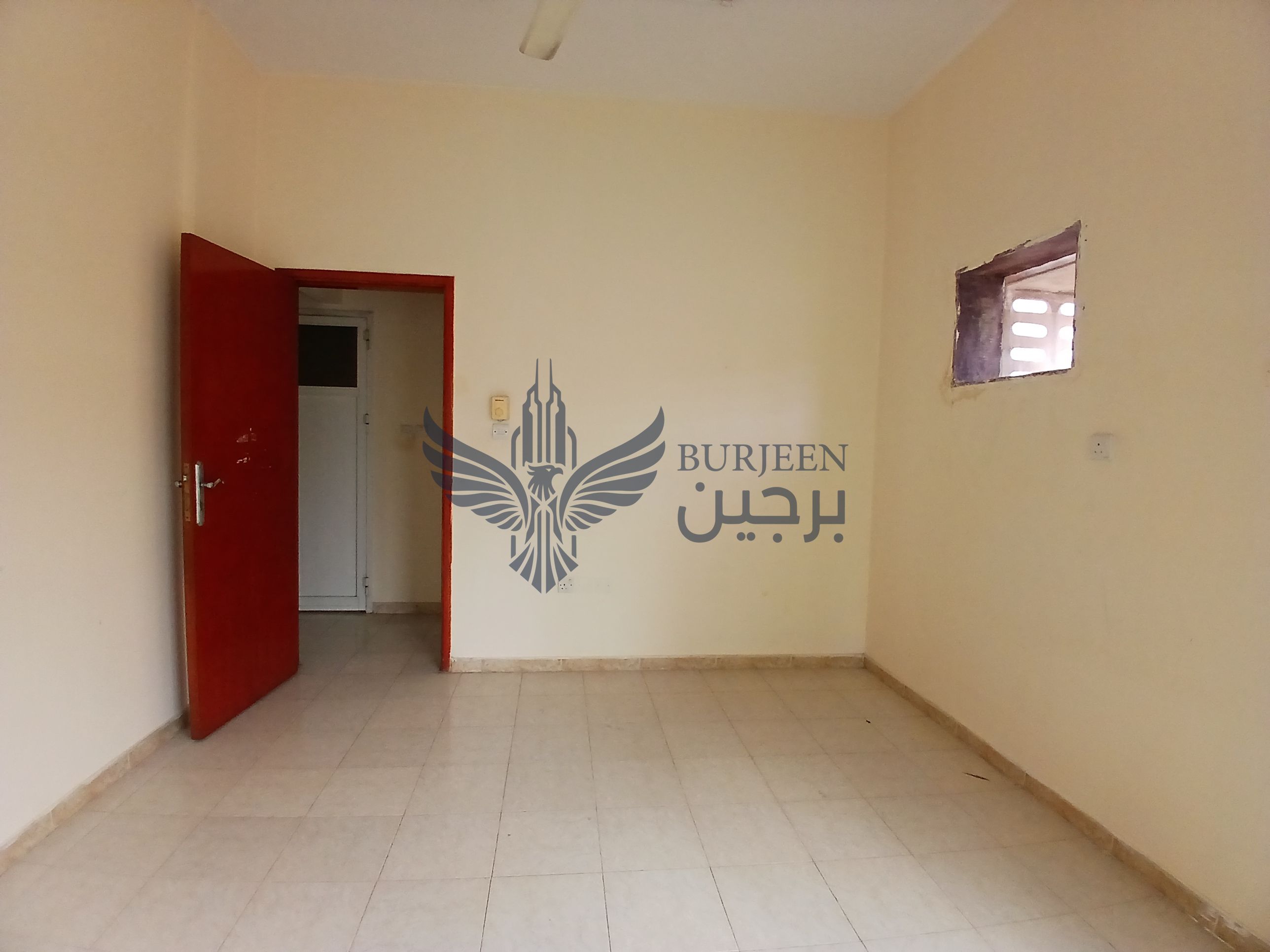 Spacious 1bhk split ac central gas family building only indains with balcony in al nabba only 21000