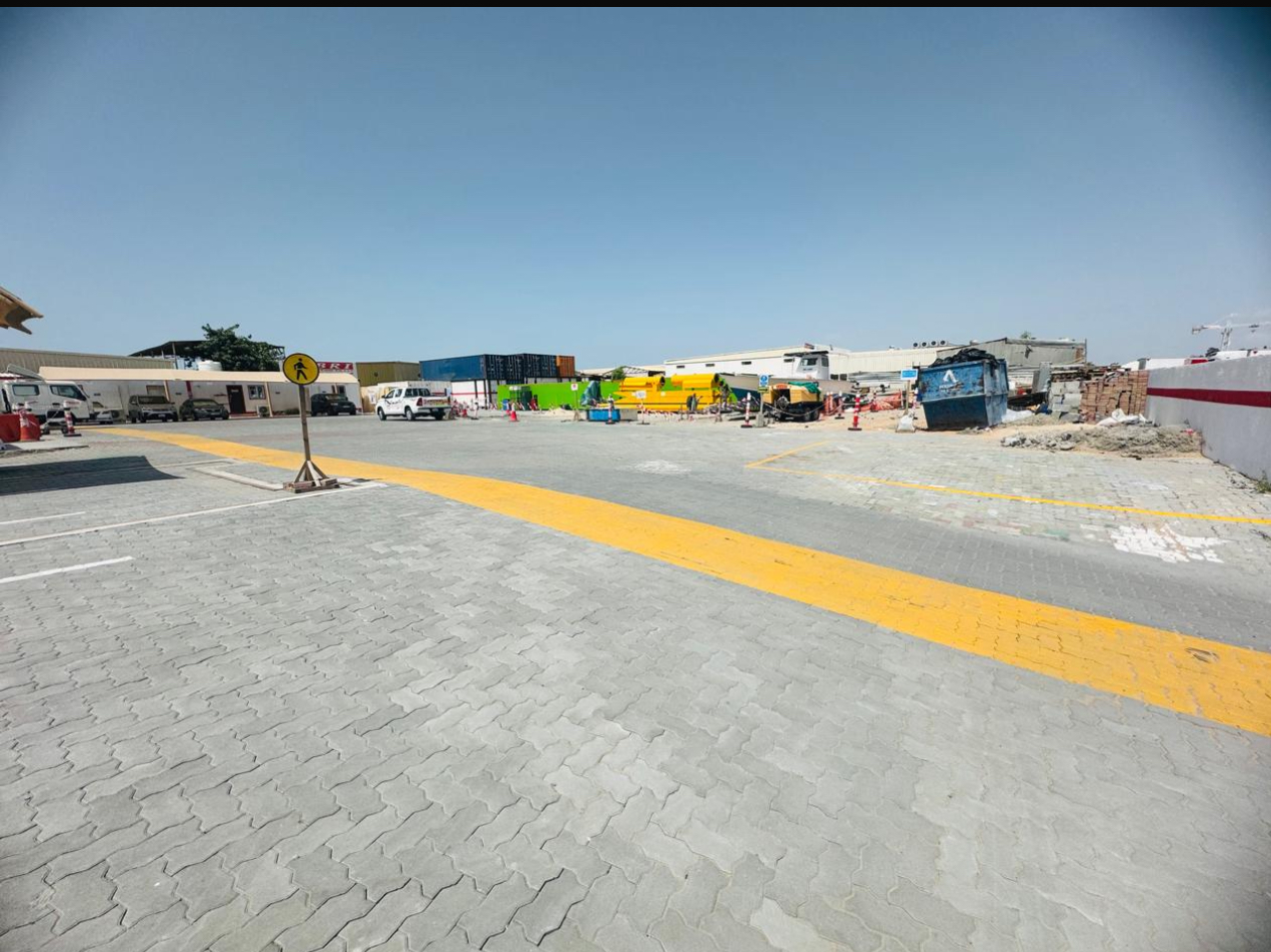 SUPER INNDUSTRIAL PLOT 40000 SQ FT - IN SAJJA INDUSTRIAL AREA - SALE - AED 200/- SQ FEET