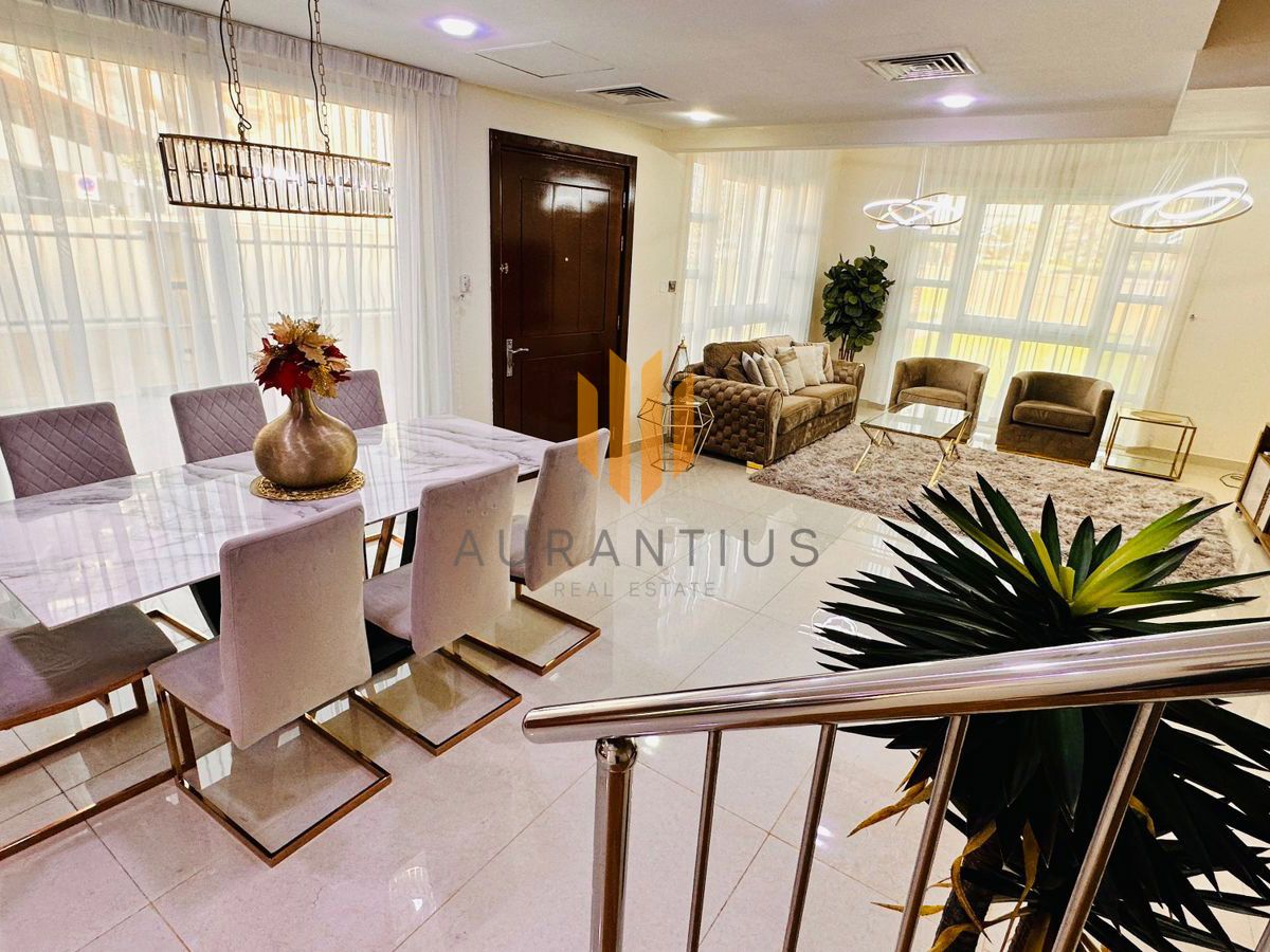 4BR+Maid | Fully Furnished | Huge Terrace | JVC