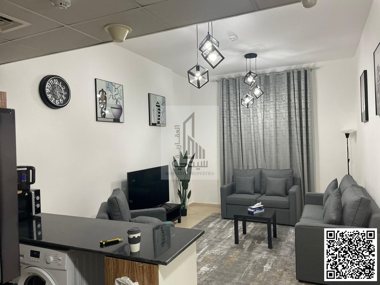 One bedroom and living room for sale in City Towers