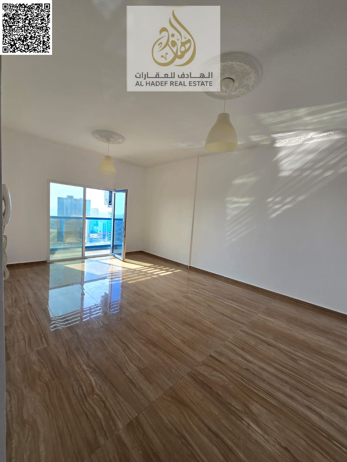 Beautiful one-bedroom apartment in Al Nuaimiya 3 with parking. A detached one-bedroom apartment with two bathrooms and a balcony with an open view. Se