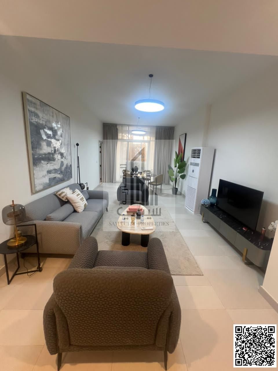 Own your two-bedroom apartment and living room now in one of the new Al Amra projects