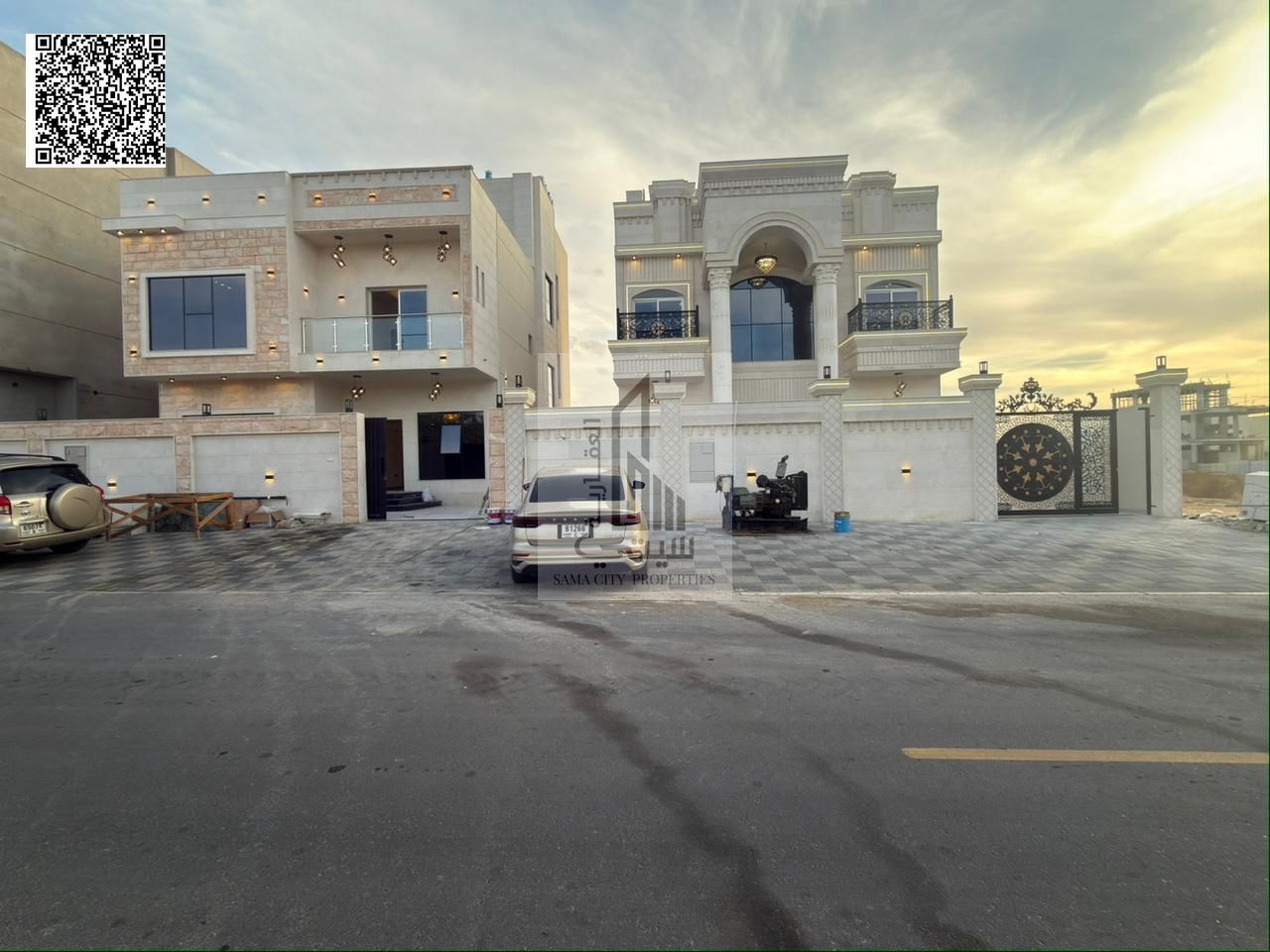luxurious villa with European design and super deluxe finishes