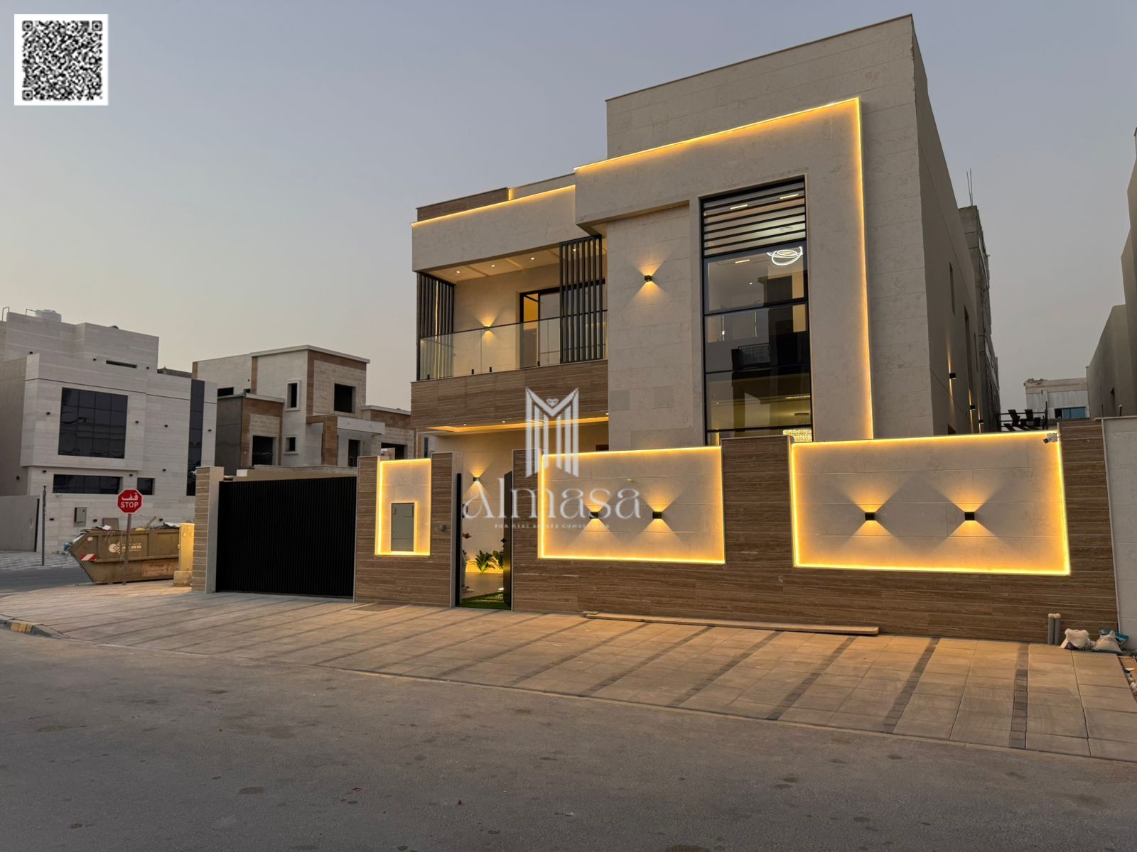 Super luxury villa in al Zahia include registration