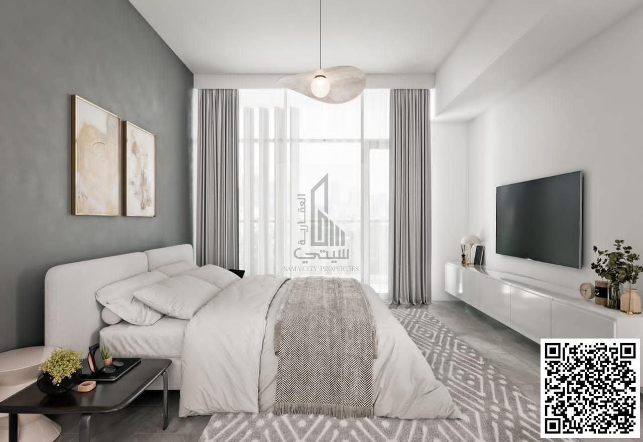 Two bedrooms and living room in a modern project at competitive prices