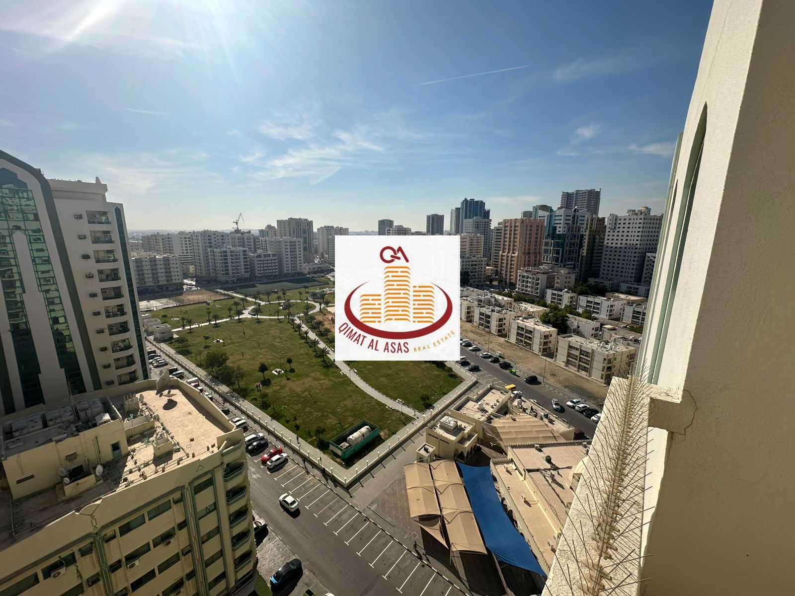 3 rooms and a hall, open view, spacious areas, fully finished