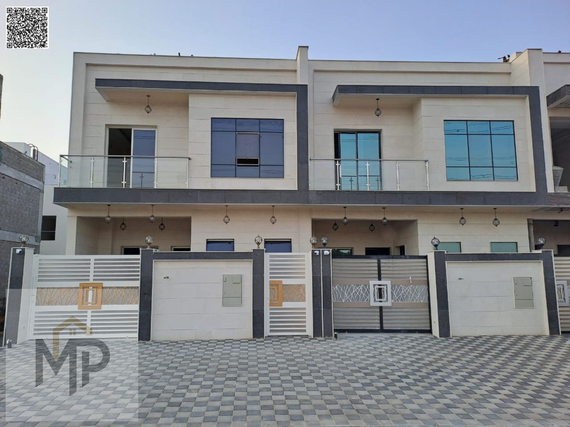 Townhouse for sale at ajman| al helio2 area| 5 master rooms, majlis, hall, roof | freehold for all nationalities| price including registration.