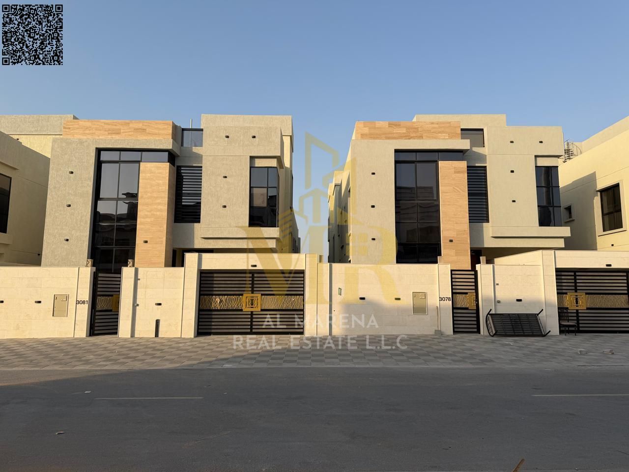 Villa with all registration and ownership fees included, on the main street, ready to move in, in the most prestigious areas of Ajman. Freehold owners