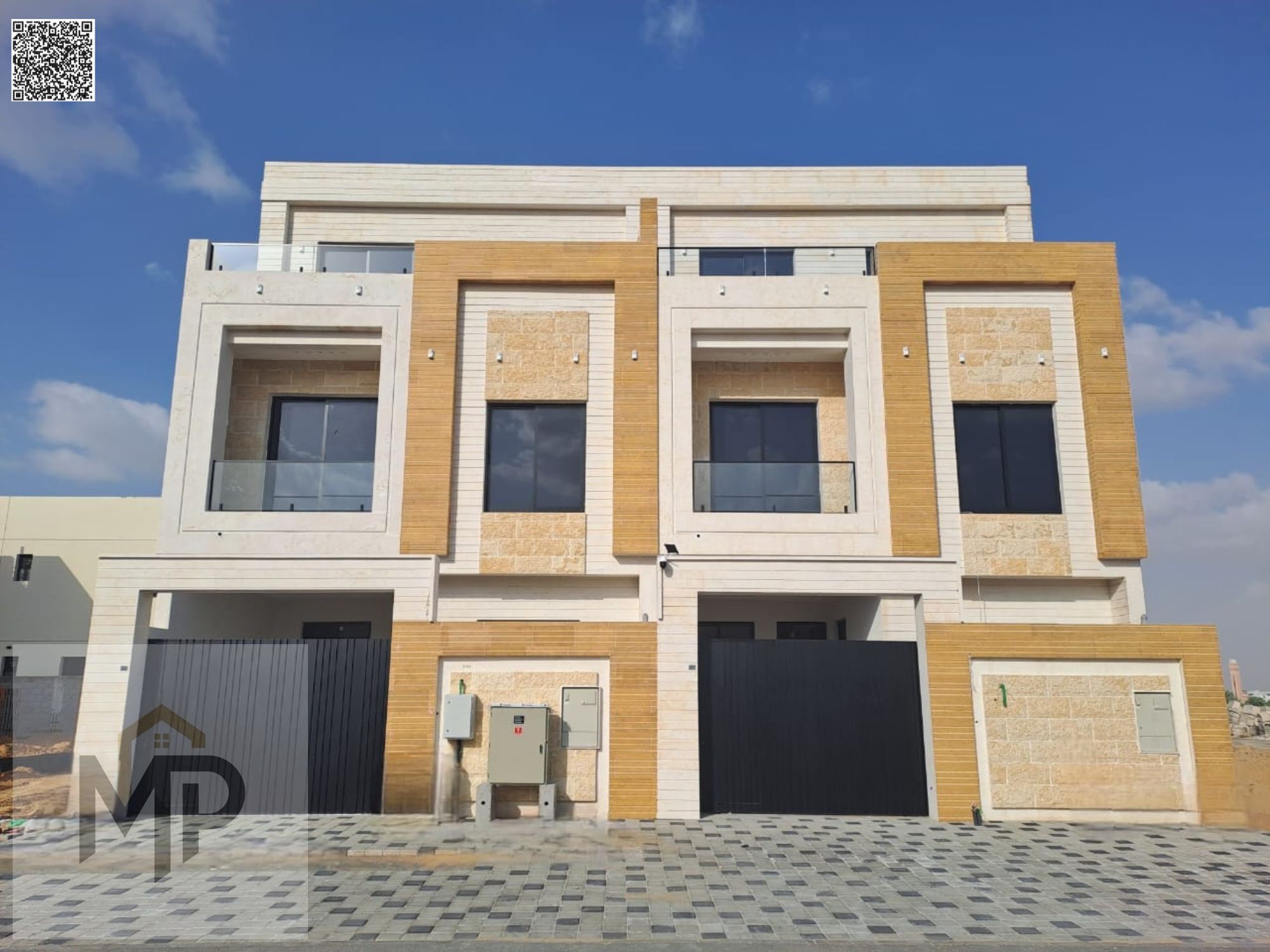 Townhouse For Sale At Ajman| Al yasmeen Area| 4 Master Rooms, Majlis, Hall, maid room, roof| Freehold | Price Including Registration fees.