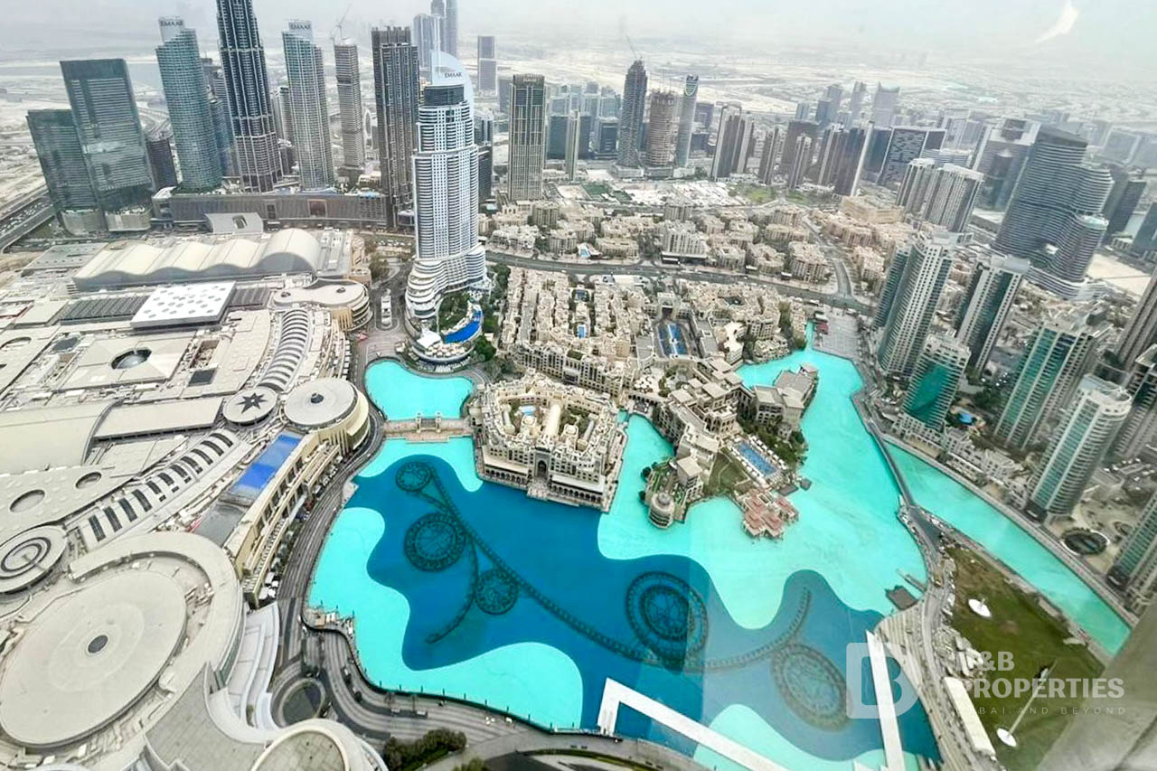 Sky High Luxury | Fountain Views | Vacant