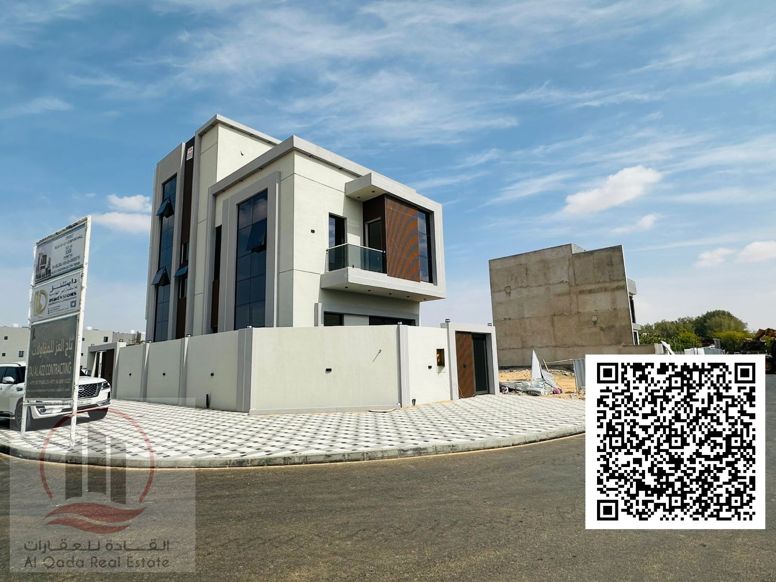 Corner villa with 4 bedrooms and a roof terrace, at a special price including registration fees.