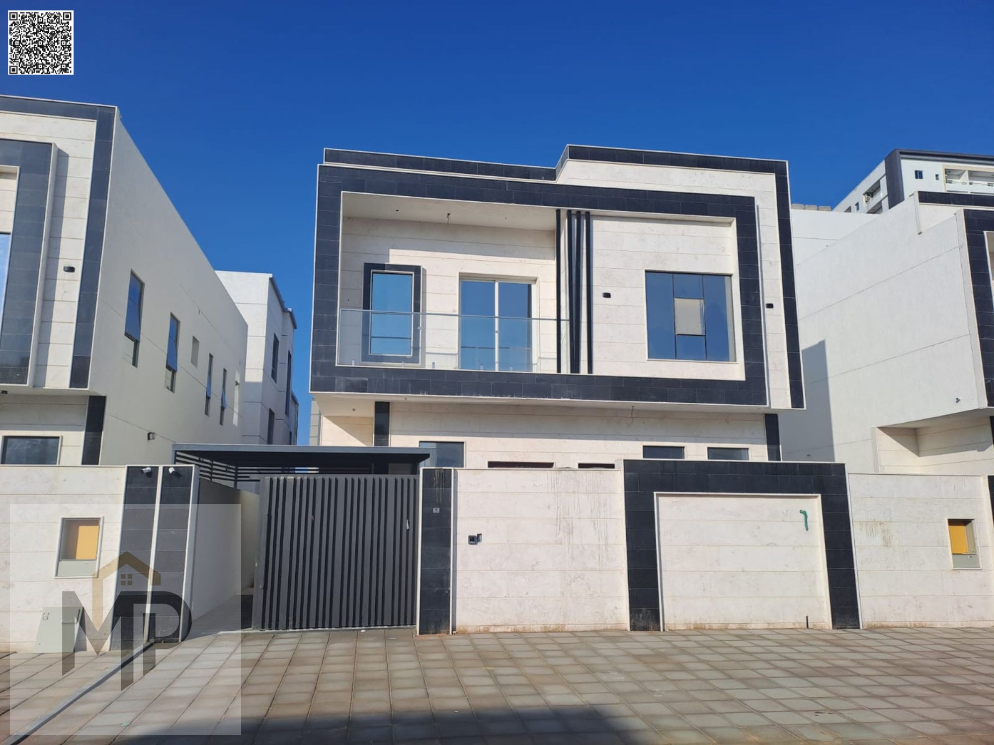 Villa for sale at ajman| al helio2 area| 5 master rooms, majlis, hall, maid room, roof| freehold for all nationalities| price including registration.