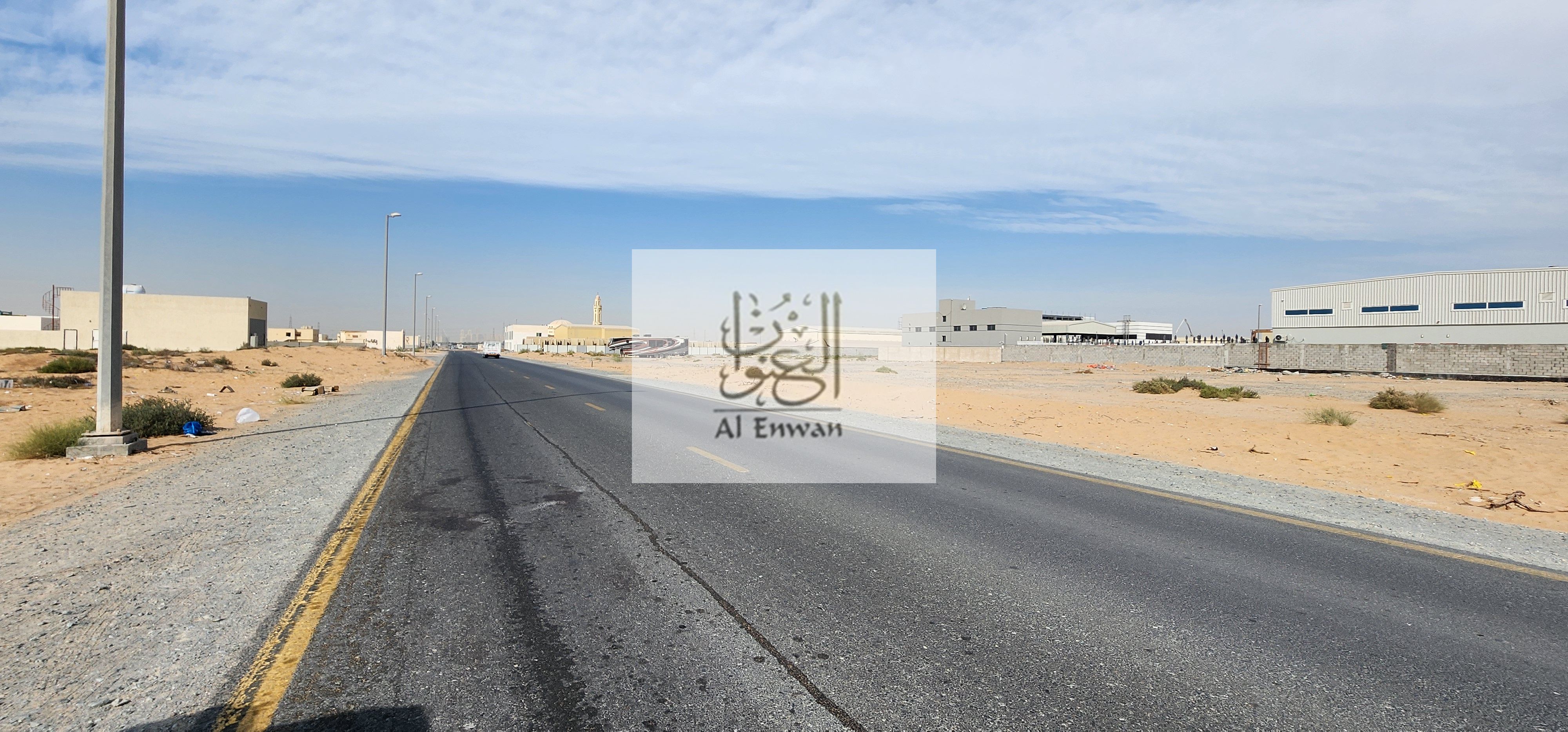 Land industrial for sale 64,000 sqf , road 36 in Al hano , Sharjah