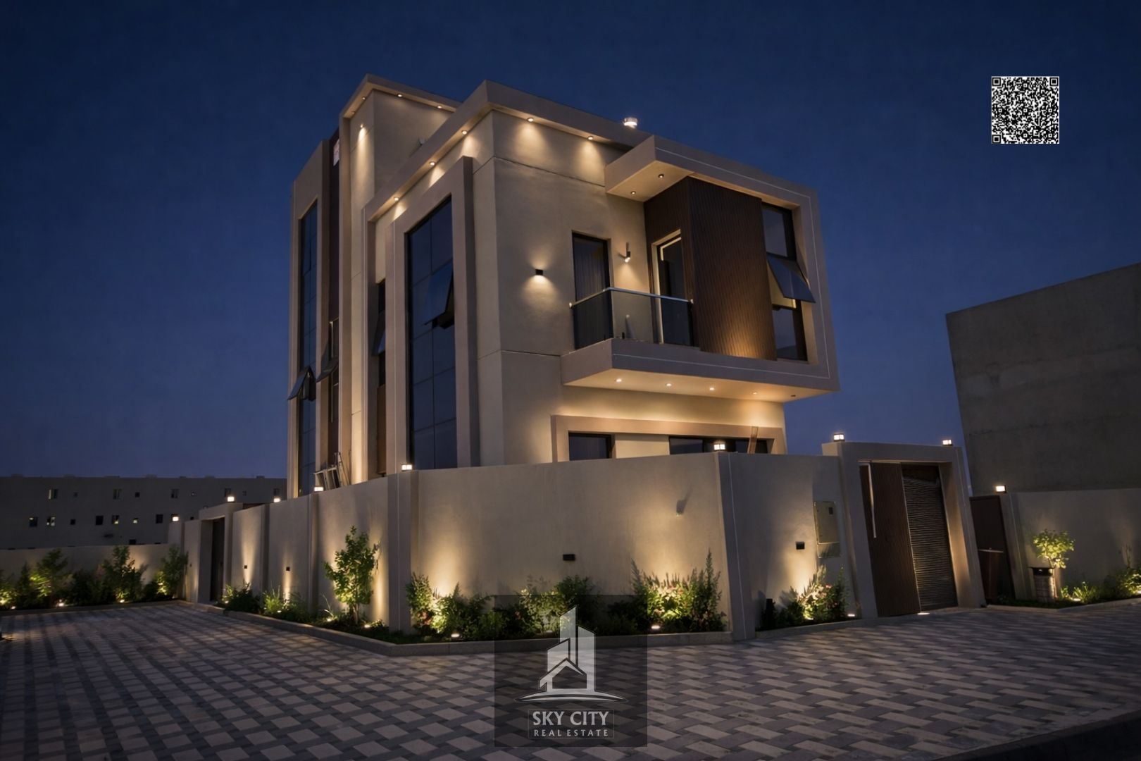 Two floors with a roof, 4 corner rooms, prime location, freehold ownership for all nationalities