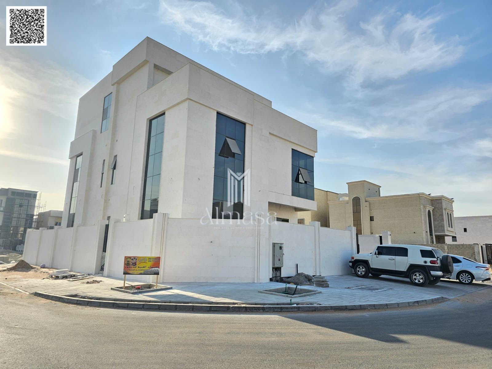 Luxury villa for sale in Al Zahya – Ajman, personally built with high specifications