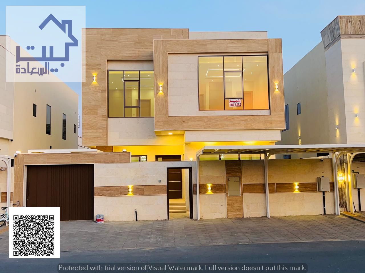 Villa for Sale in Al Zahia – Freehold for All Nationalities | Five Bedrooms | Includes Water, Electricity, and Air Conditioning