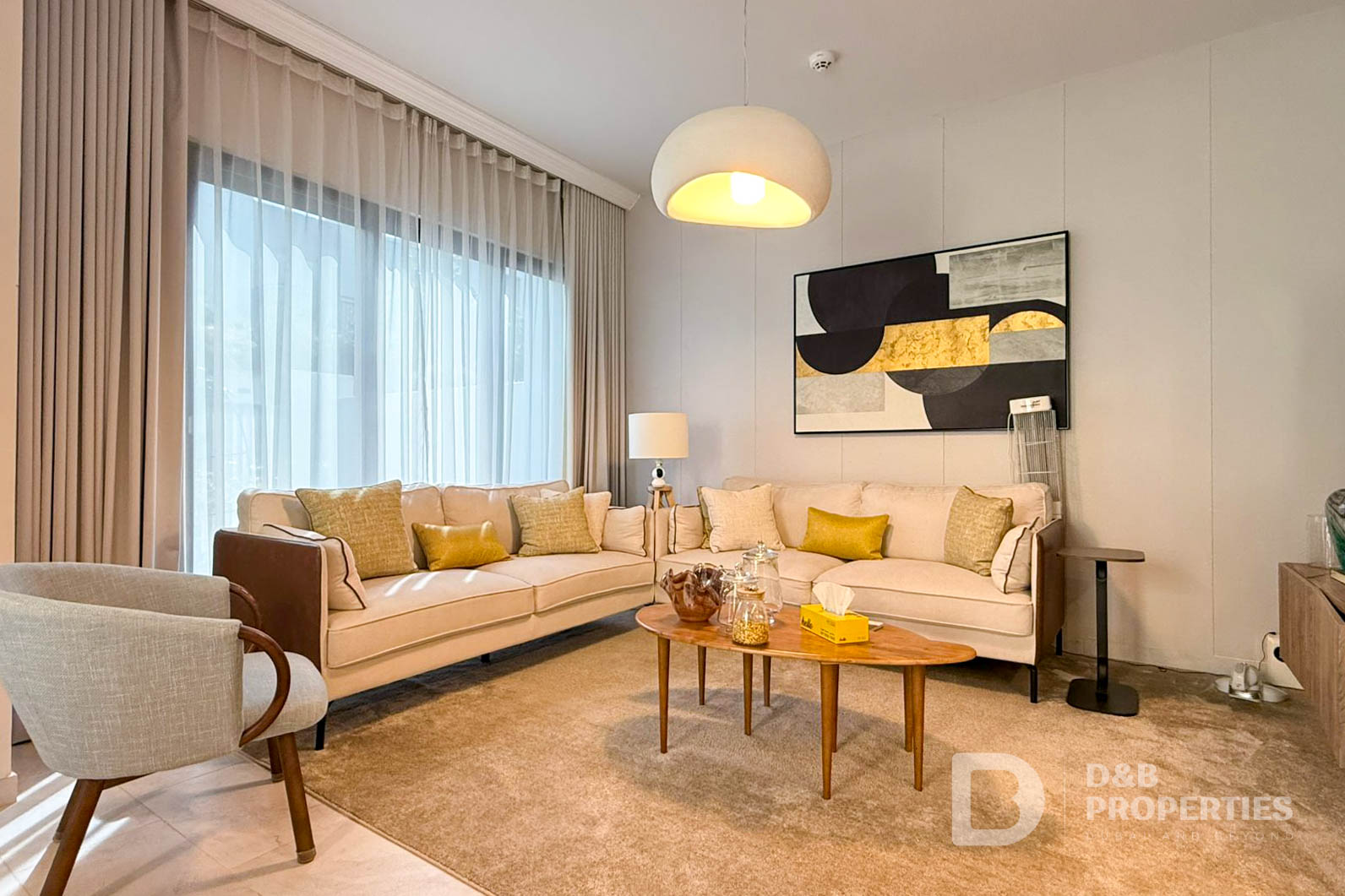 Contemporary | Fully Furnished | Flexible Cheques