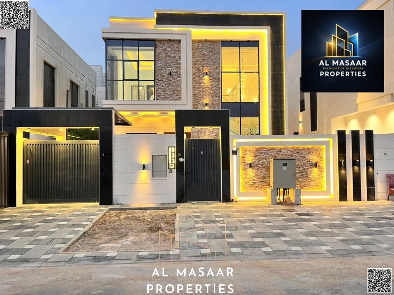 Luxury villa for sale in Al Yasmin area with installments and bank financing available – private pool and modern design